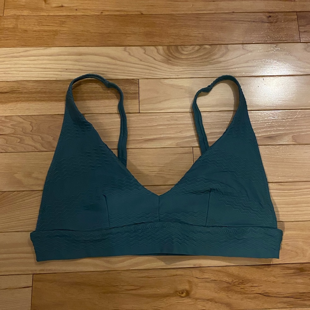 Aerie green bikini top
